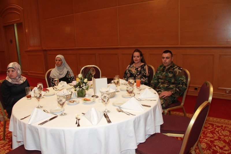 Lunch for the Casualties of Lebanese Army 